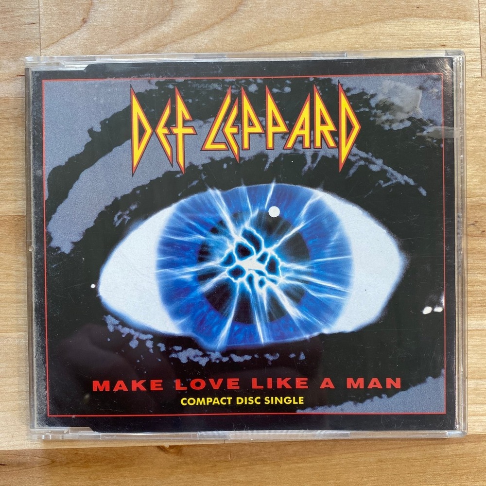 Def Leppard – Make Love Like A Man CD 1993 Single Hard Rock Phonogram
